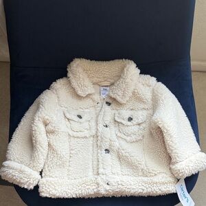 Carter's Cream Sherpa Jacket for Baby